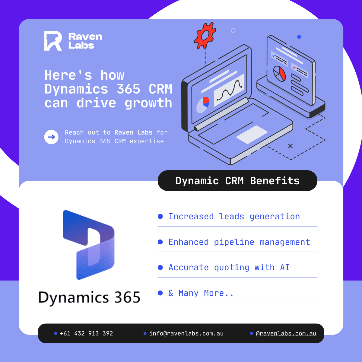 Australian Biz Boost: Dynamics 365 Sales & CRM with Raven Labs