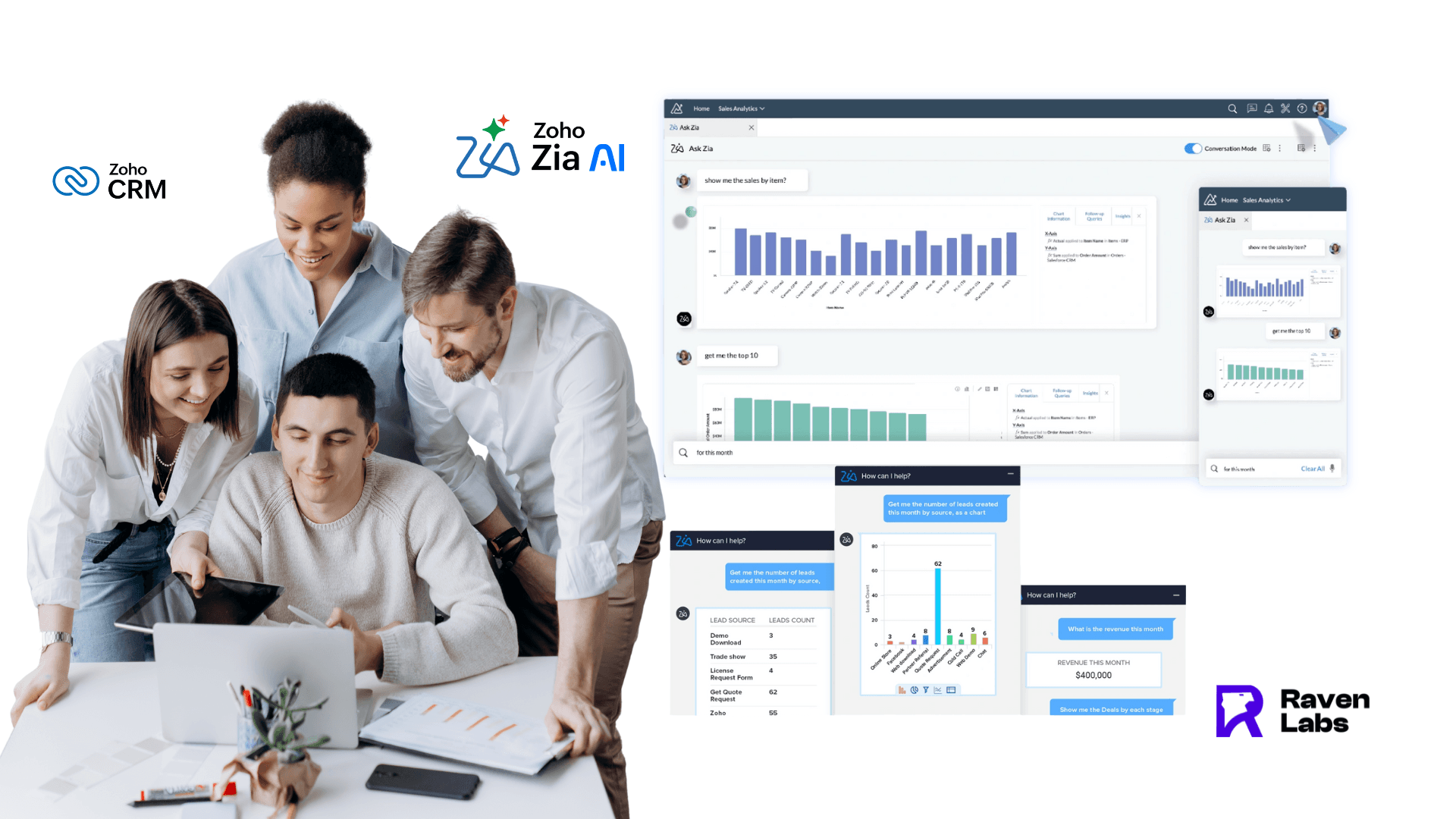 Zoho Zia AI: Make Your CRM Work Smarter, Not Harder